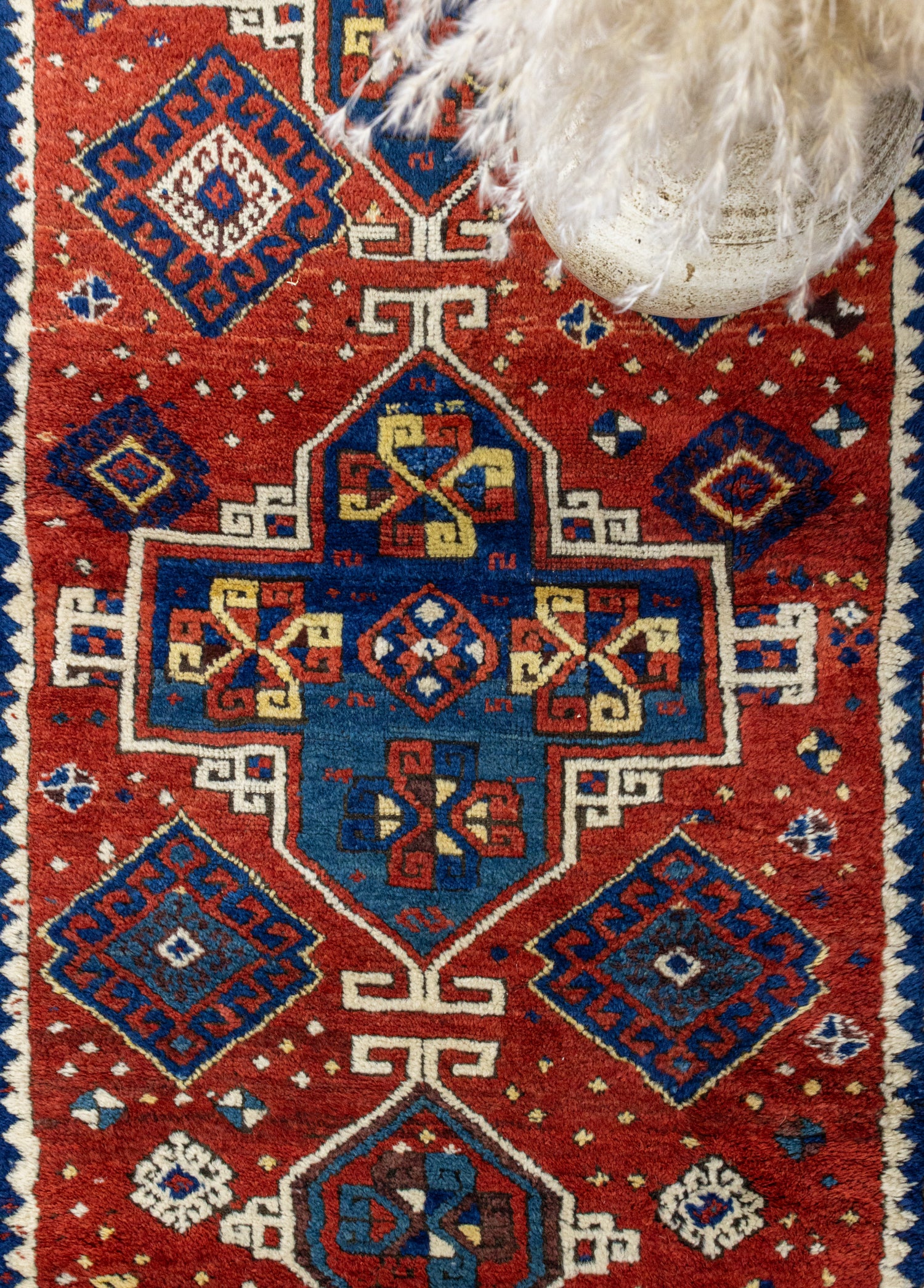 Kars, Kağızman El Dokuma Antika Halı 110x188 cm