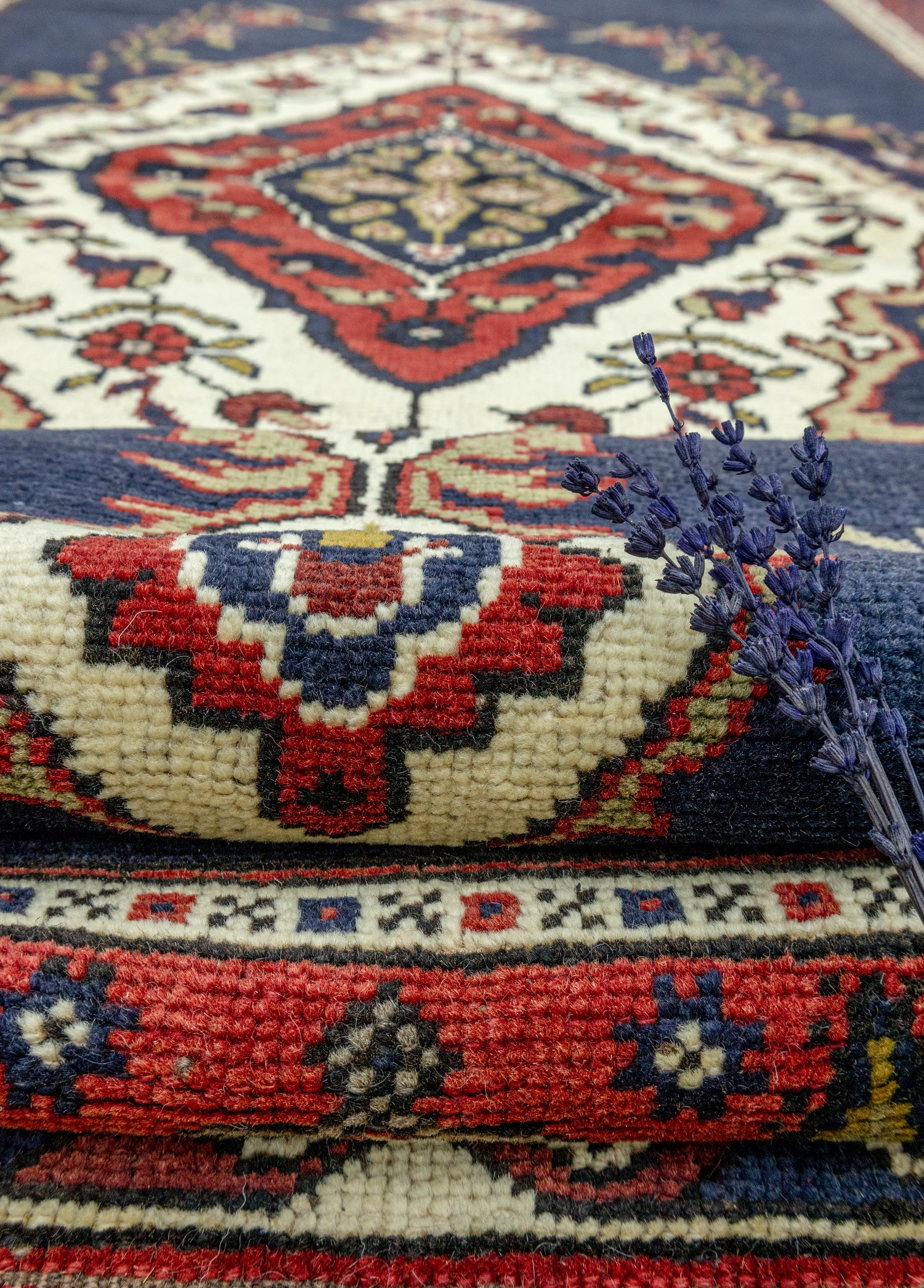 Armin Vintage El Dokuma Köy Halısı 152x303 cm
