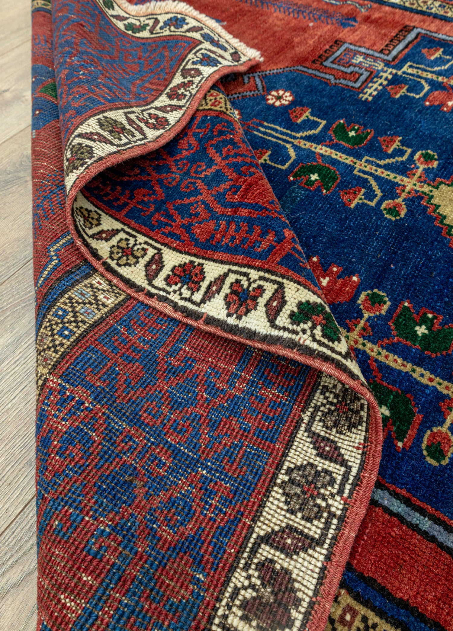 Gicen Selçuklu Motifli El Dokuma Halı 153x261 cm