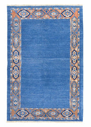 Salin Etnik Bordürlü El Dokuma Halı Kilim 85x133 cm