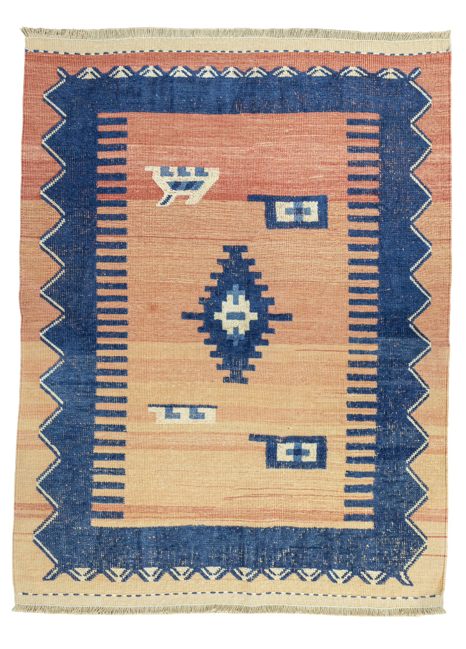 Liora Pastel Renkli Halı Kilim 104x138 cm