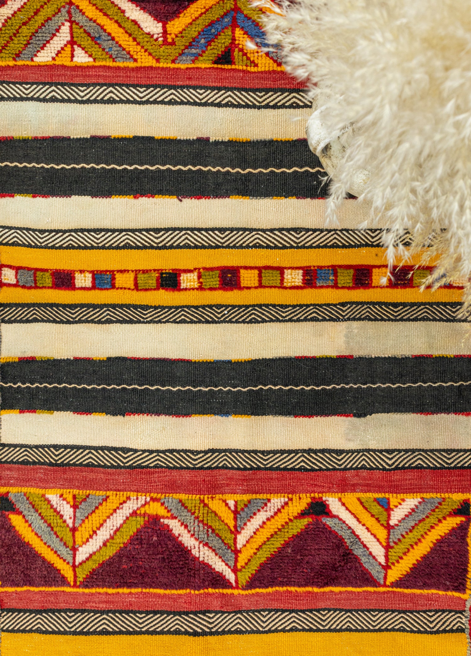 Barlas Geometrik Tasarımlı Halı Kilim 97x187 cm