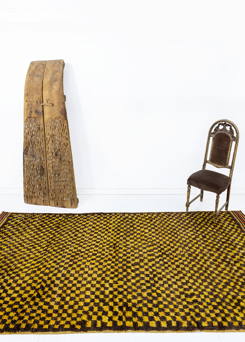 Tanla Vintage Rustic Patterned Carpet 162x320 cm
