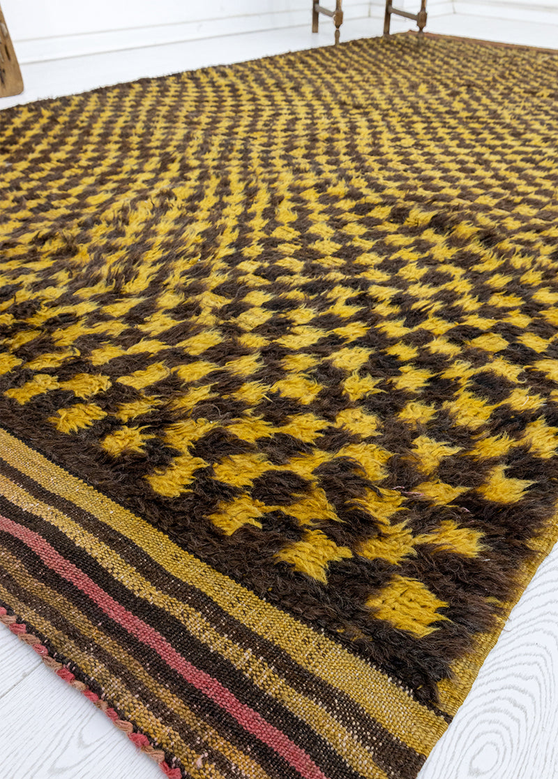 Tanla Vintage Rustic Patterned Carpet 162x320 cm