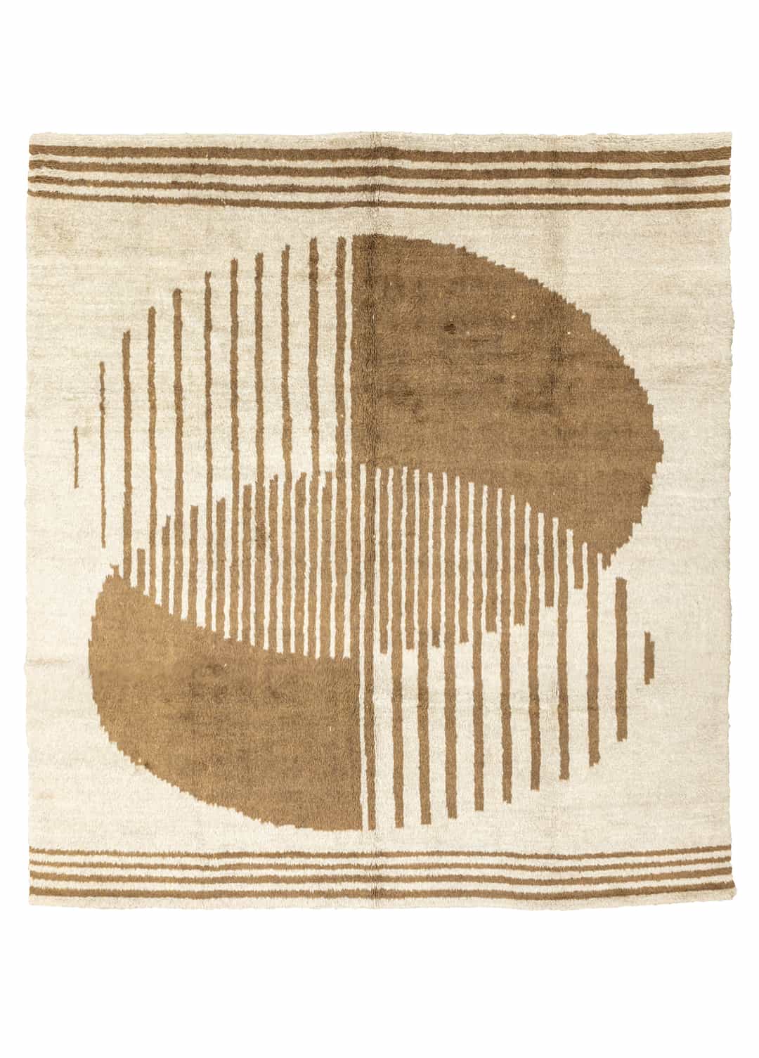 Aripa Modern Tasarımlı El Dokuma Yün Halı 264x305 cm