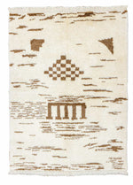 Meknes El Dokuma Moroccan Tarzı Yün Halı 140x191 cm