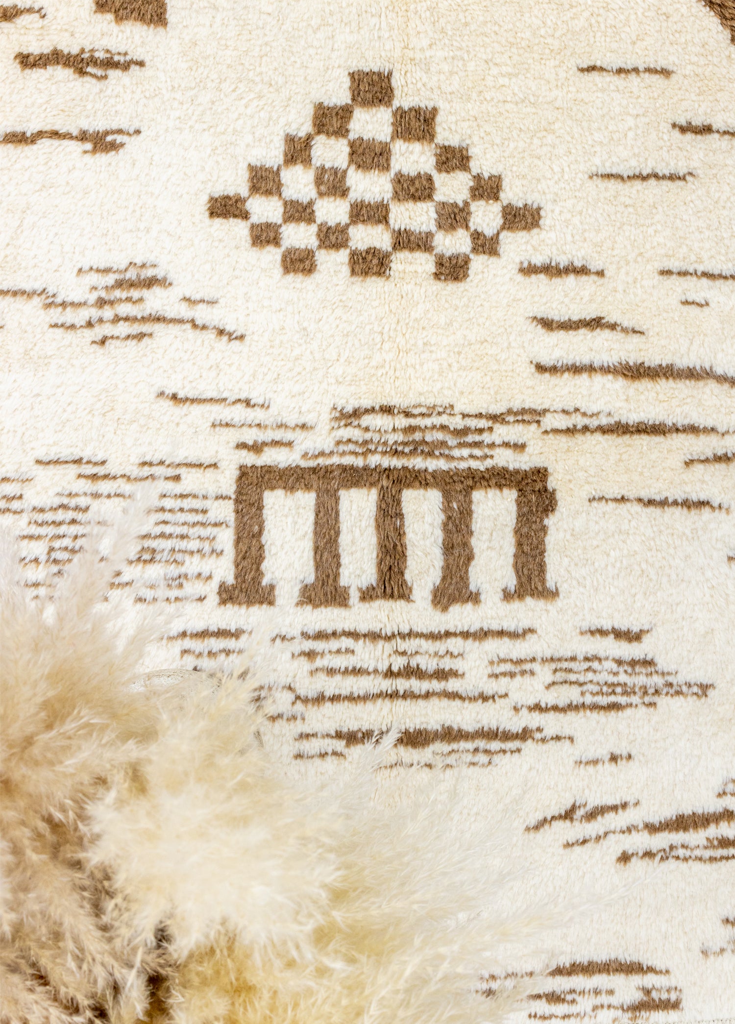 Meknes El Dokuma Moroccan Tarzı Yün Halı 140x191 cm