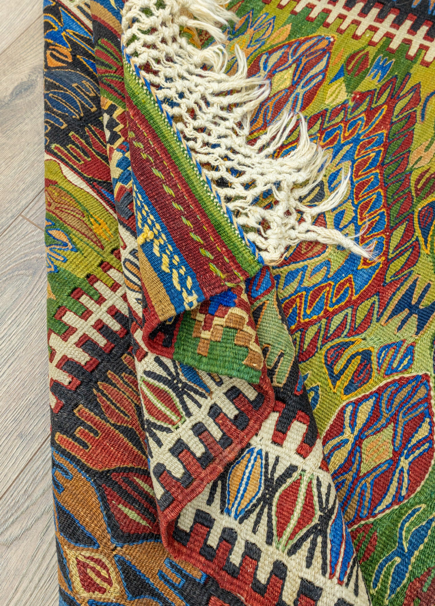 Güre El Dokuma Yün Nuzumla Kilim 138x189 cm