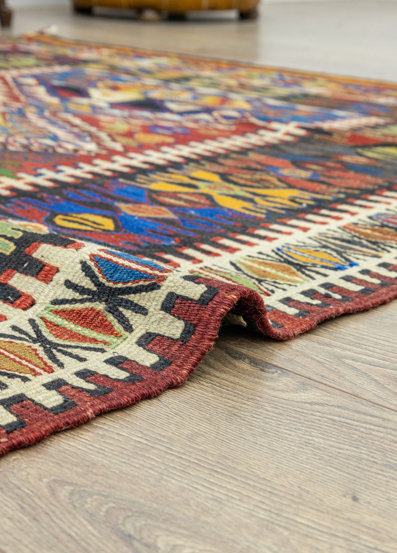 Güre El Dokuma Yün Nuzumla Kilim 138x189 cm