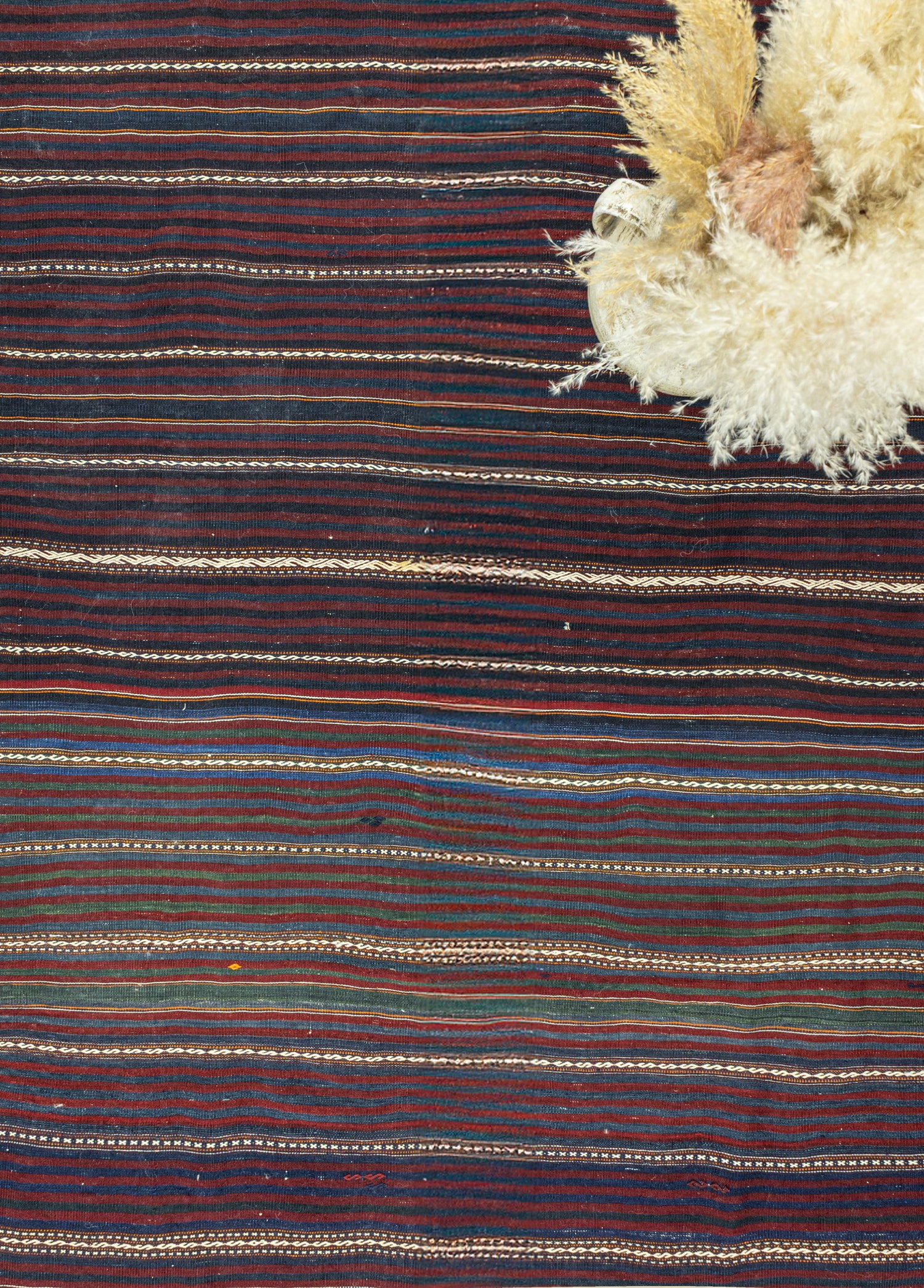 Tavira El Dokuma Çubuklu Kilim 158x203 cm