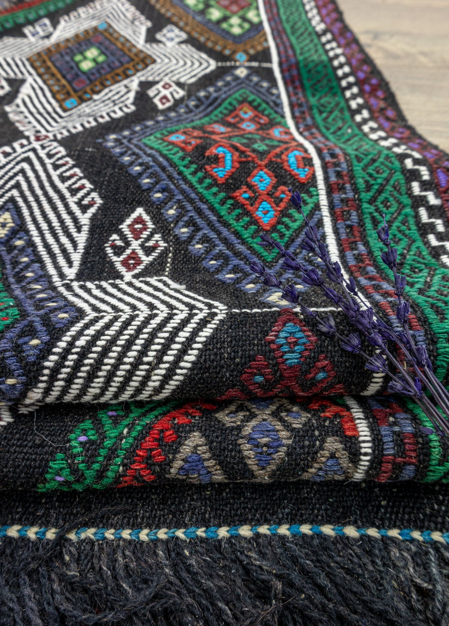 Meruert Geometrik Tasarımlı Cicim Kilim 169x323 cm