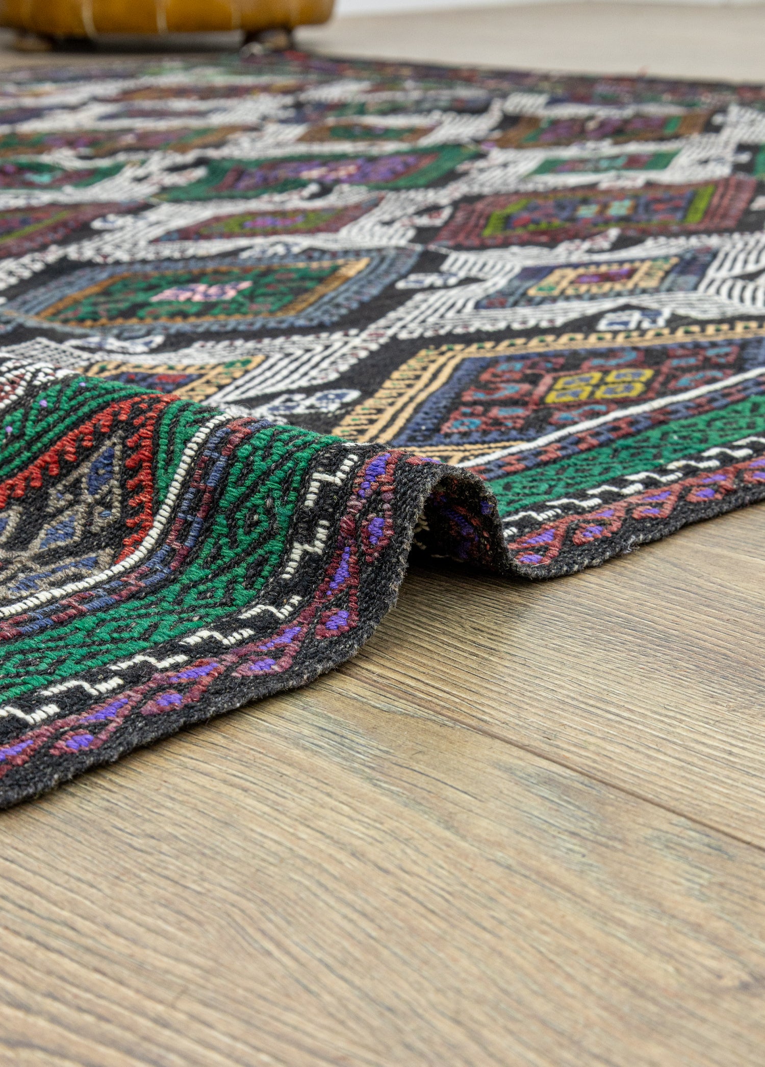 Meruert Geometrik Tasarımlı Cicim Kilim 169x323 cm