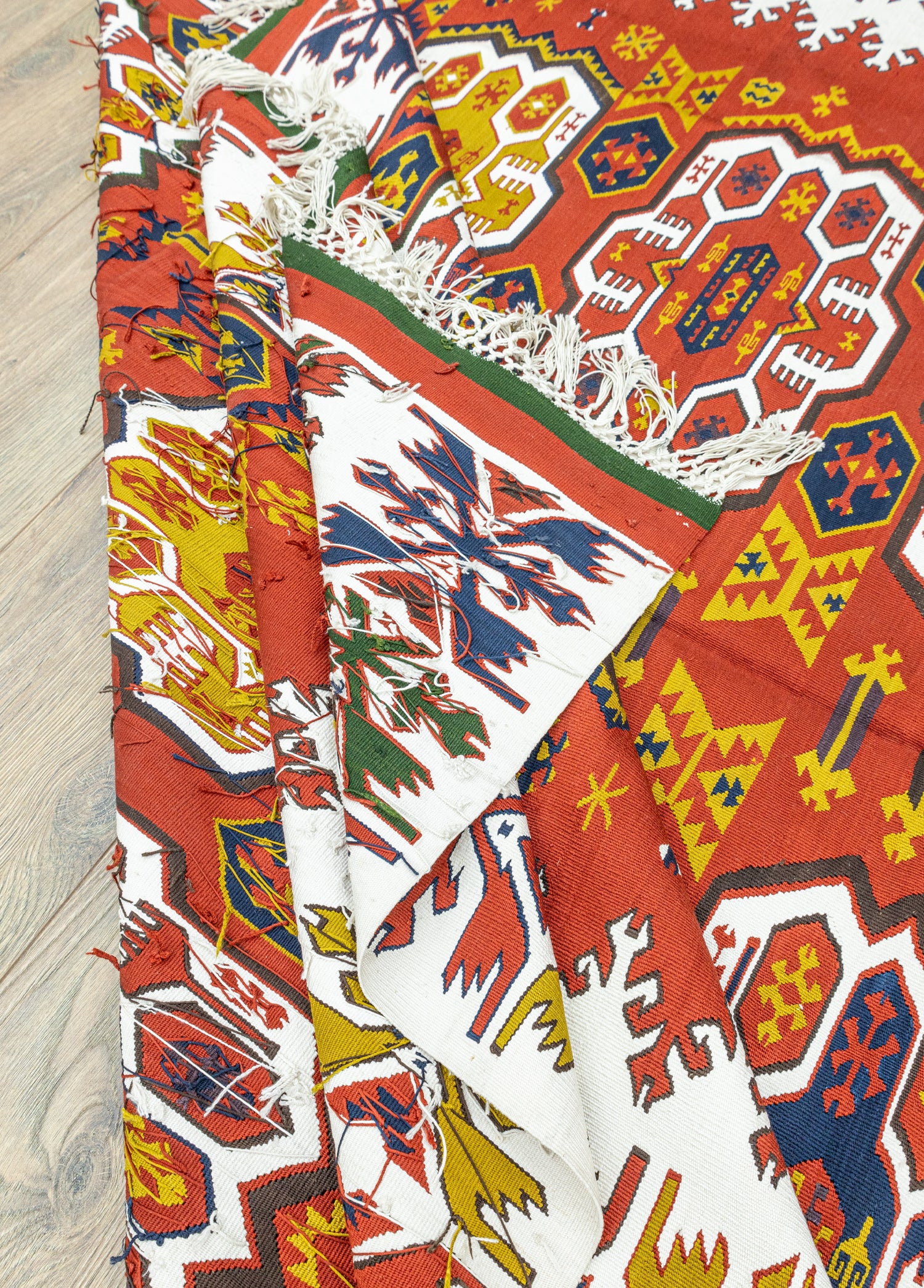 Halas El Dokuma İpek Kilim 169x236 cm