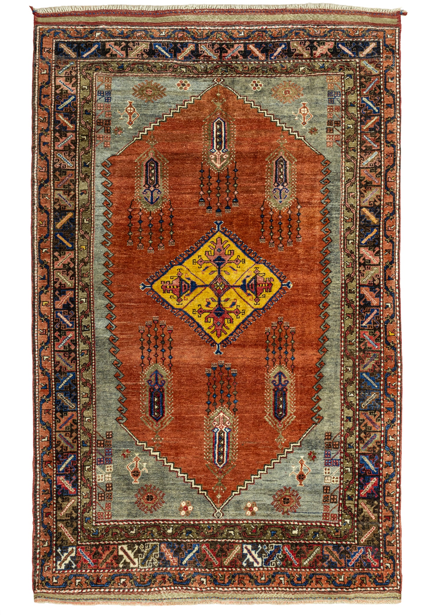 Baran El Dokuma Dazkırı Halı 186x287 cm