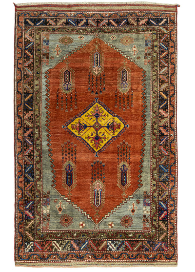 Baran El Dokuma Dazkırı Halı 186x287 cm