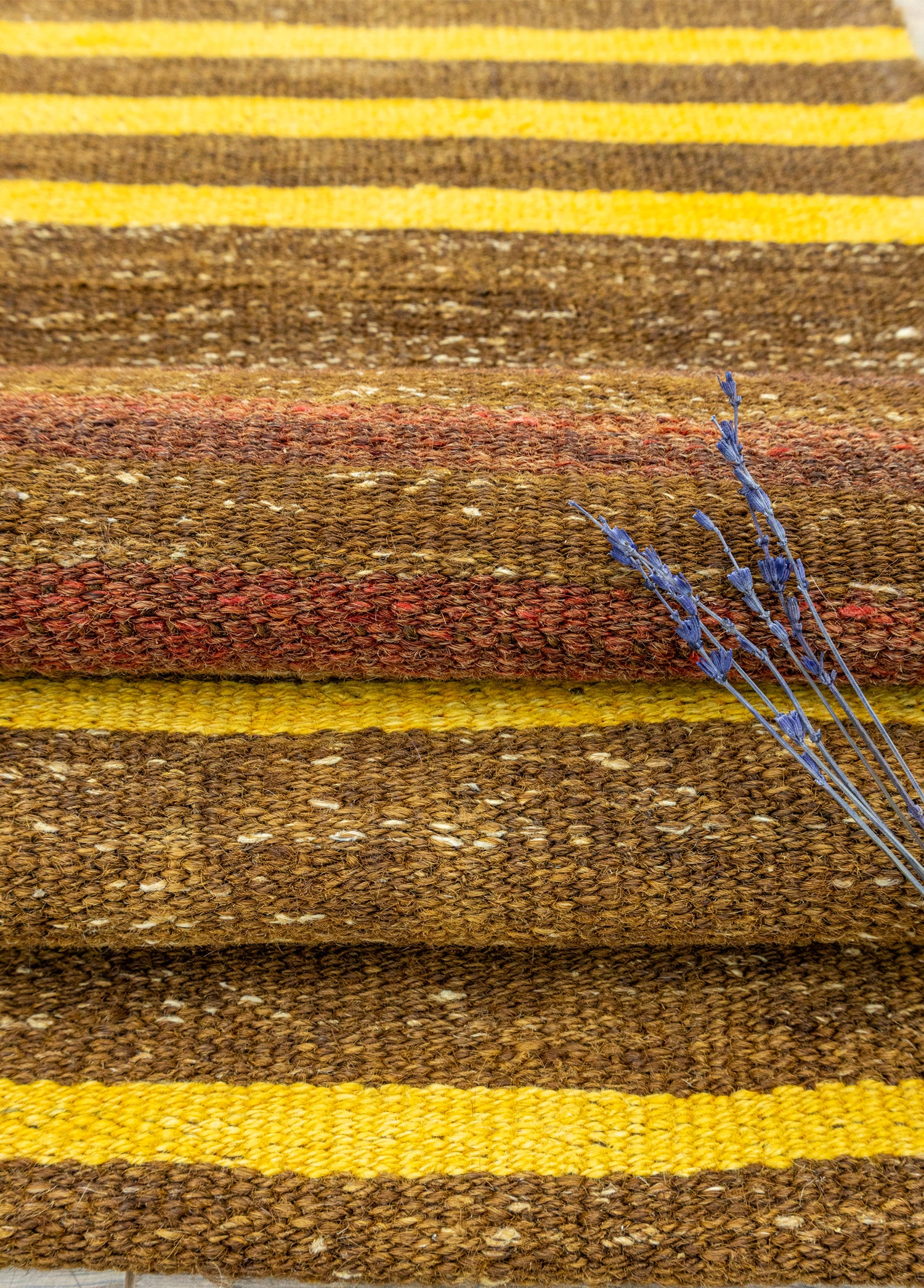 Hara El Dokuma Çubuklu Kilim 214x338 cm