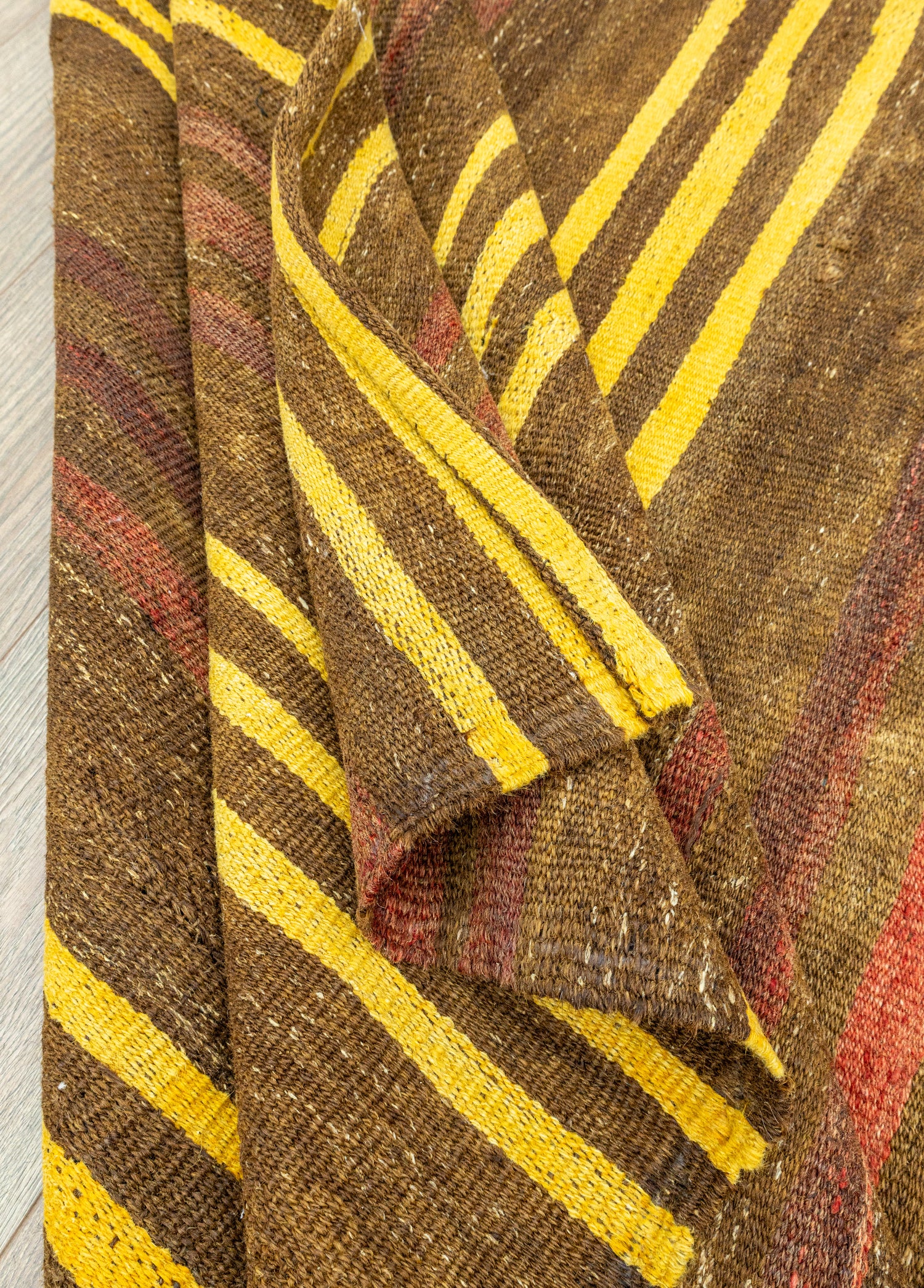 Hara El Dokuma Çubuklu Kilim 214x338 cm