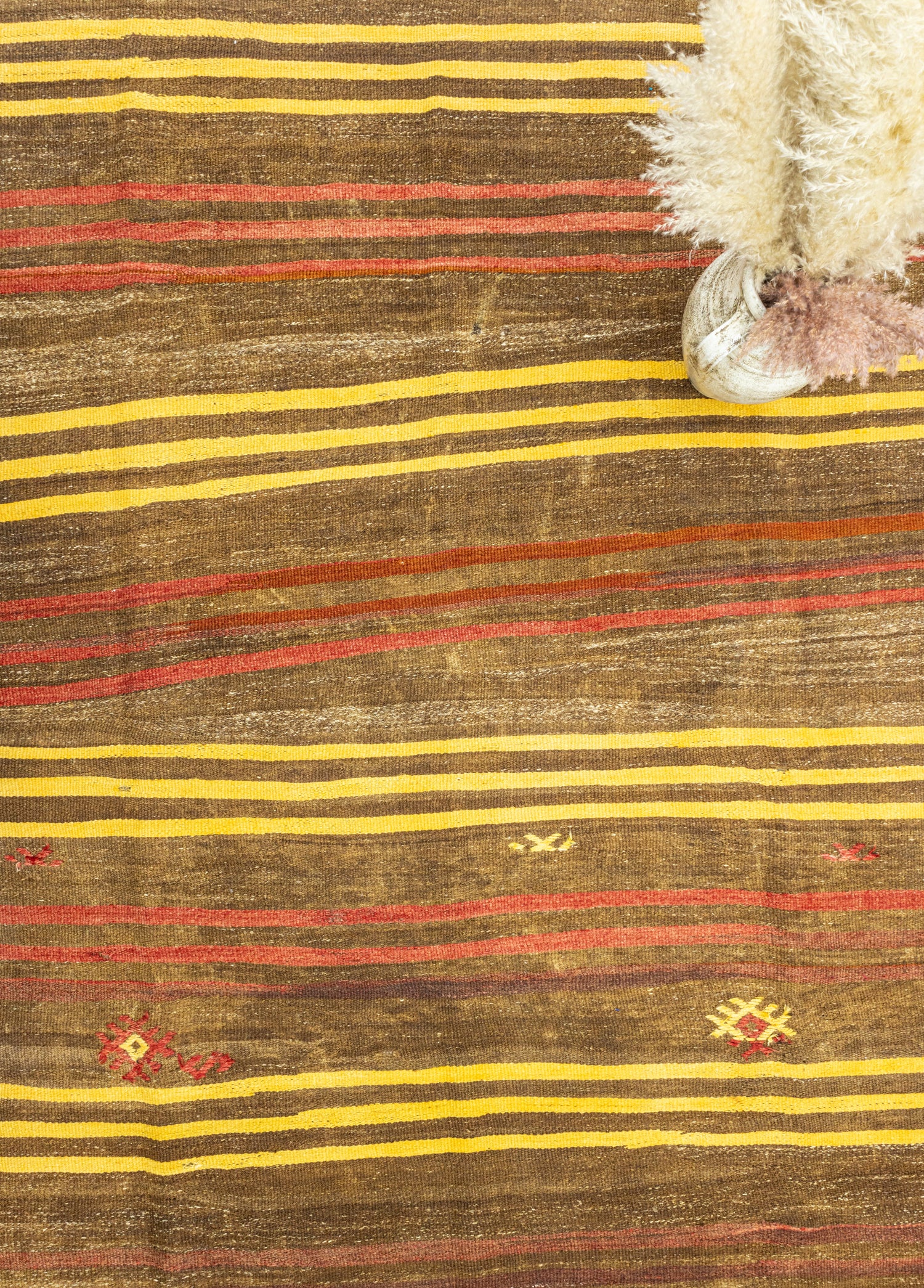 Hara El Dokuma Çubuklu Kilim 214x338 cm