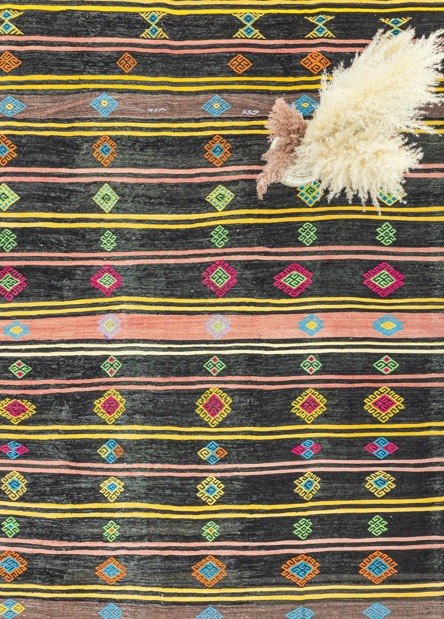 Jeremia Etnik Desenli Cicim Kilim 256x390 cm