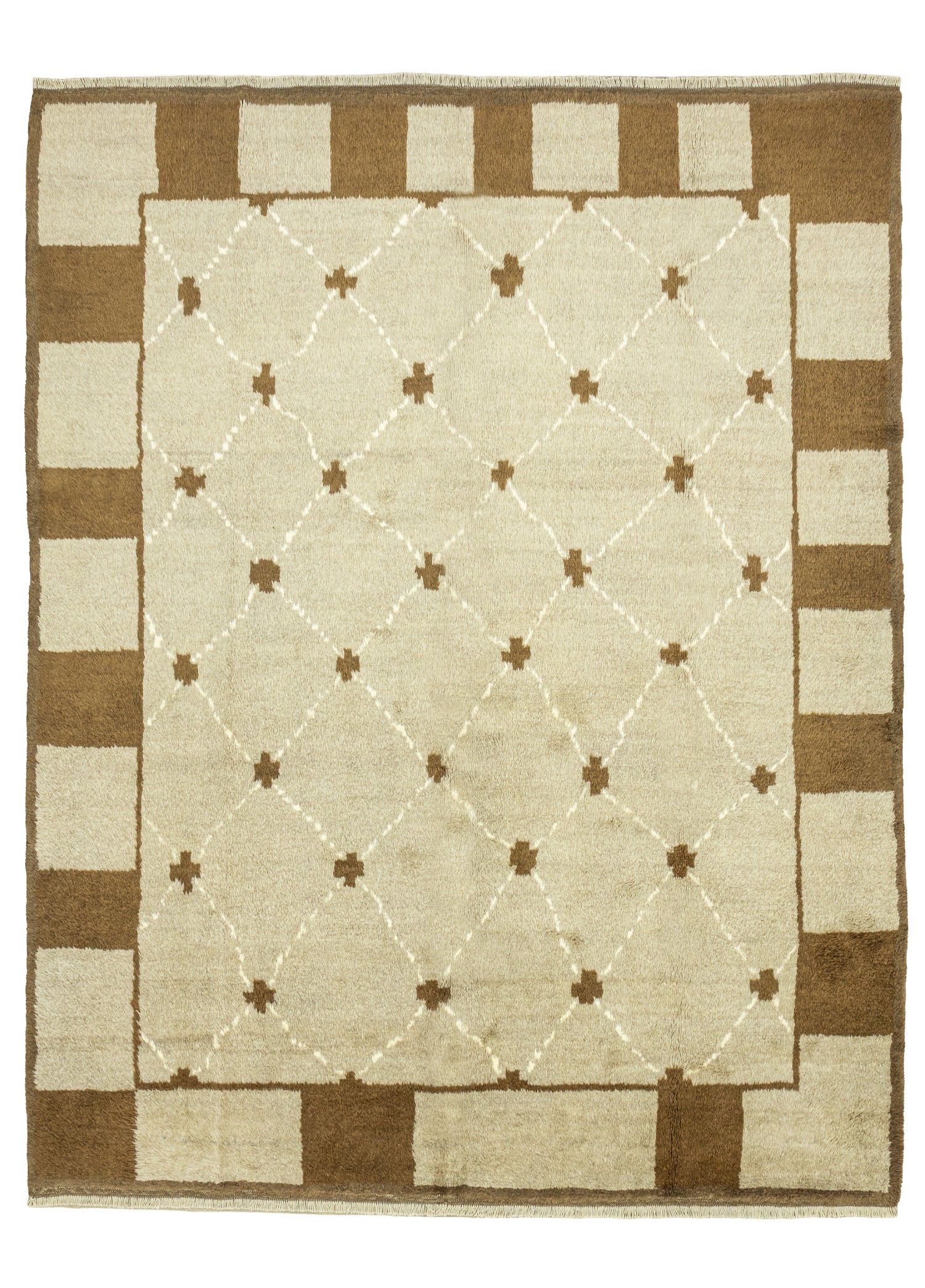 Milva Dekoratif El Dokuma Tülü Halı 249x308 cm