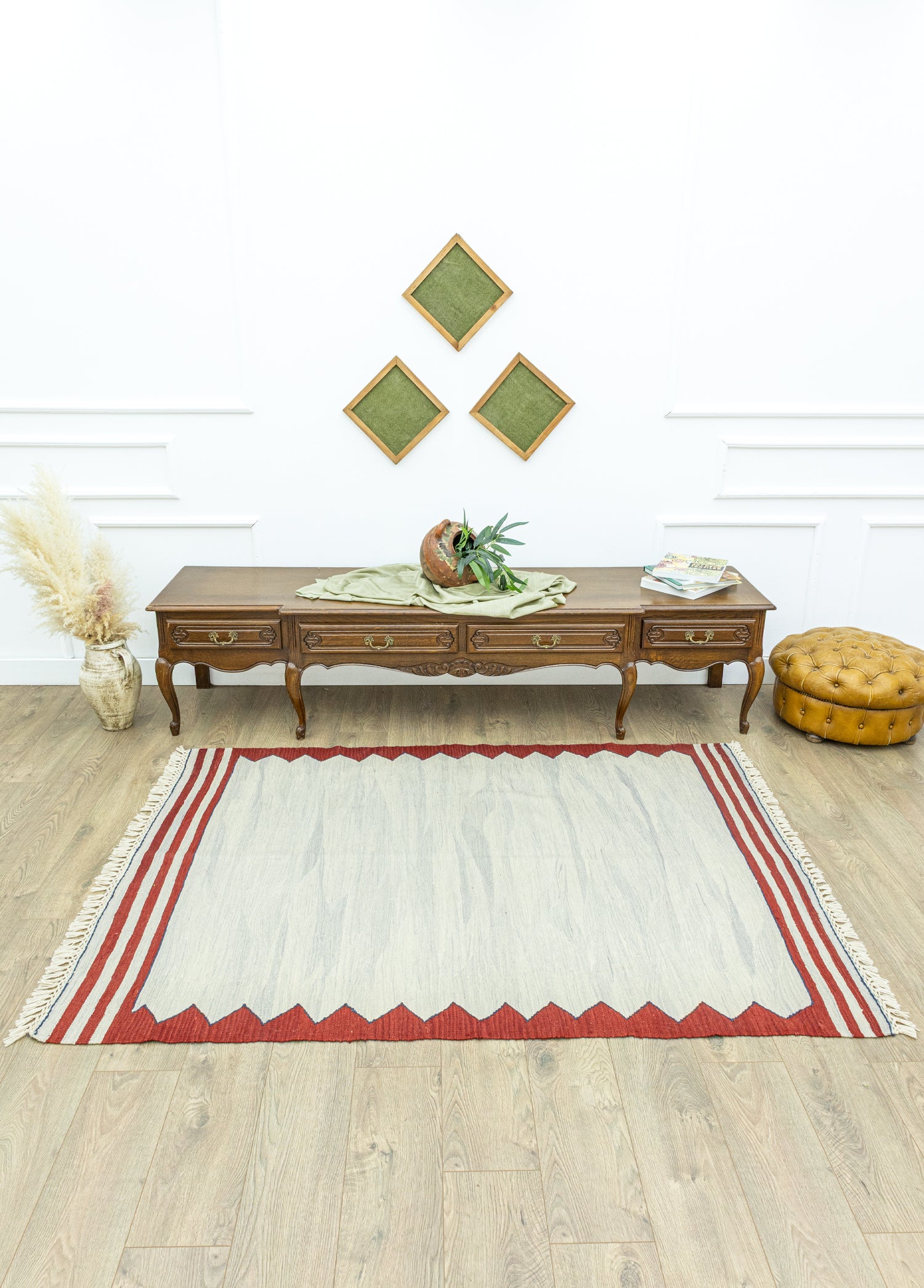Tulya Hand-Woven Modern Kilim 148x199 cm