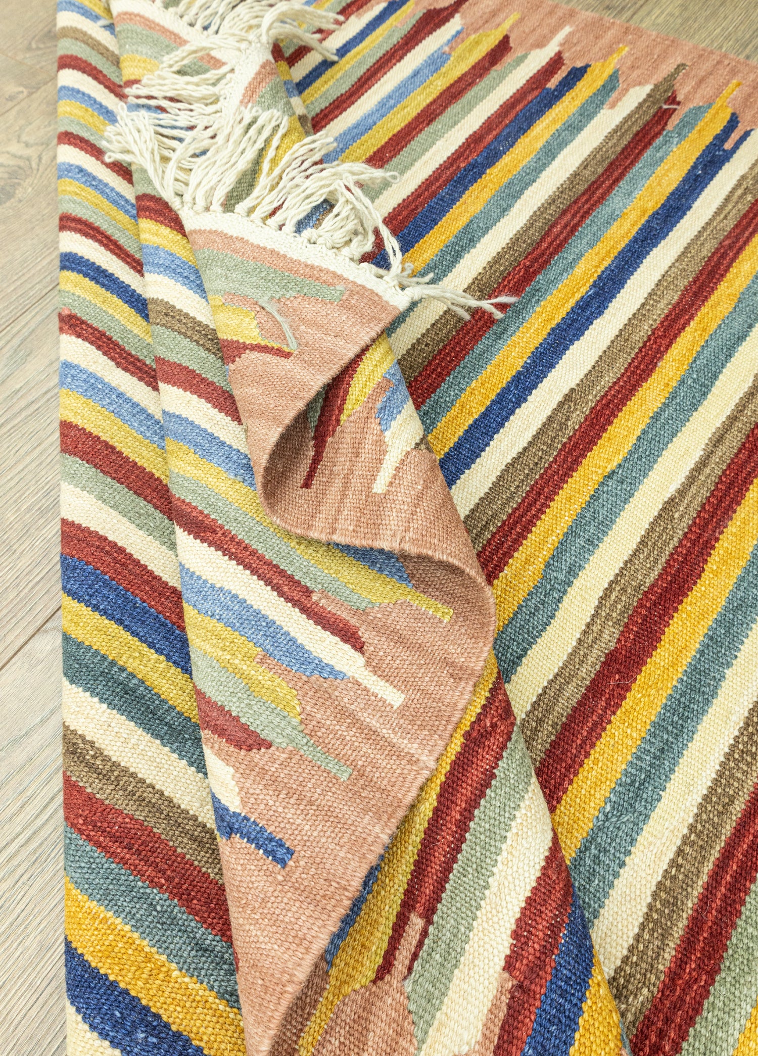 Samuel Striped Hand-Woven Kilim 110x174 cm
