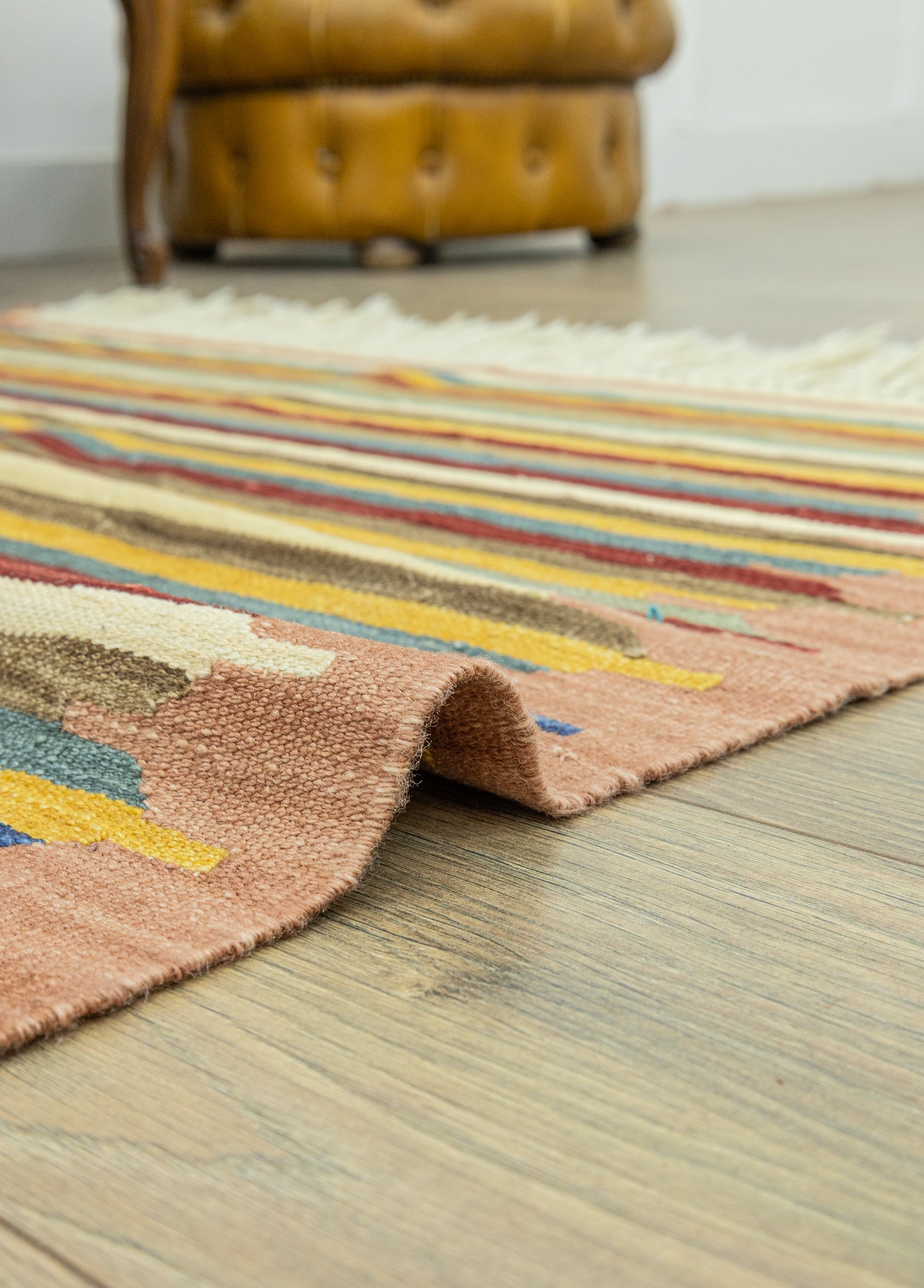 Samuel Striped Hand-Woven Kilim 110x174 cm