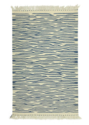 Zeta Zebra Patterned Hand Woven Kilim 111x176 cm