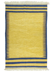 Norcis Hand-Woven Yellow Kilim 109x168 cm