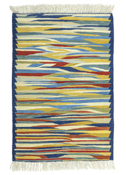 Sadun Abstract Design Wool Kilim 115x167 cm
