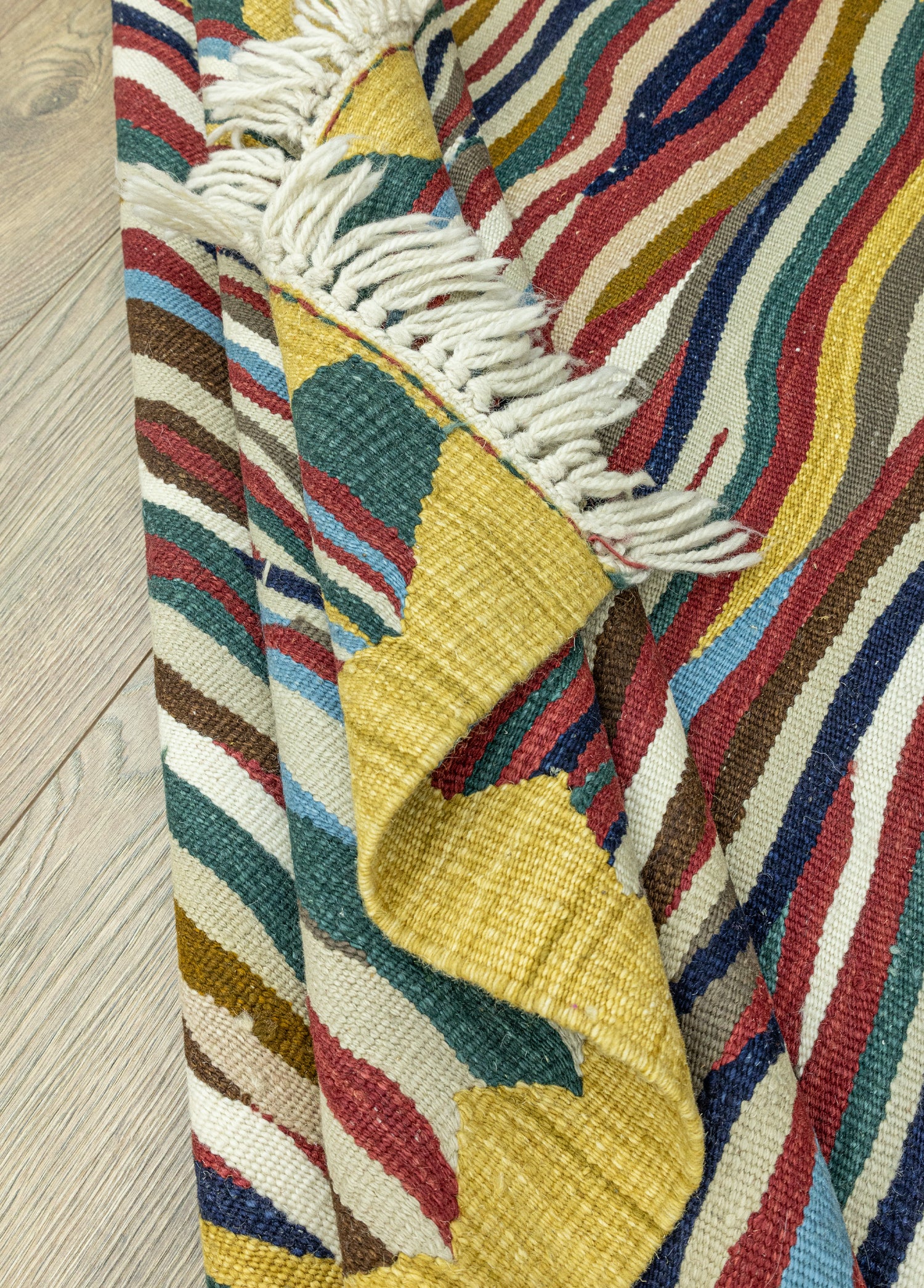 Purple Color Hand Woven Kilim 119x177 cm