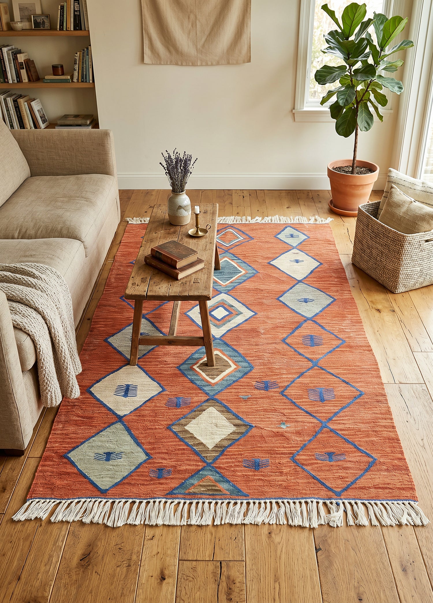 Ferzan Modern Tasarımlı Kilim 116x178 cm