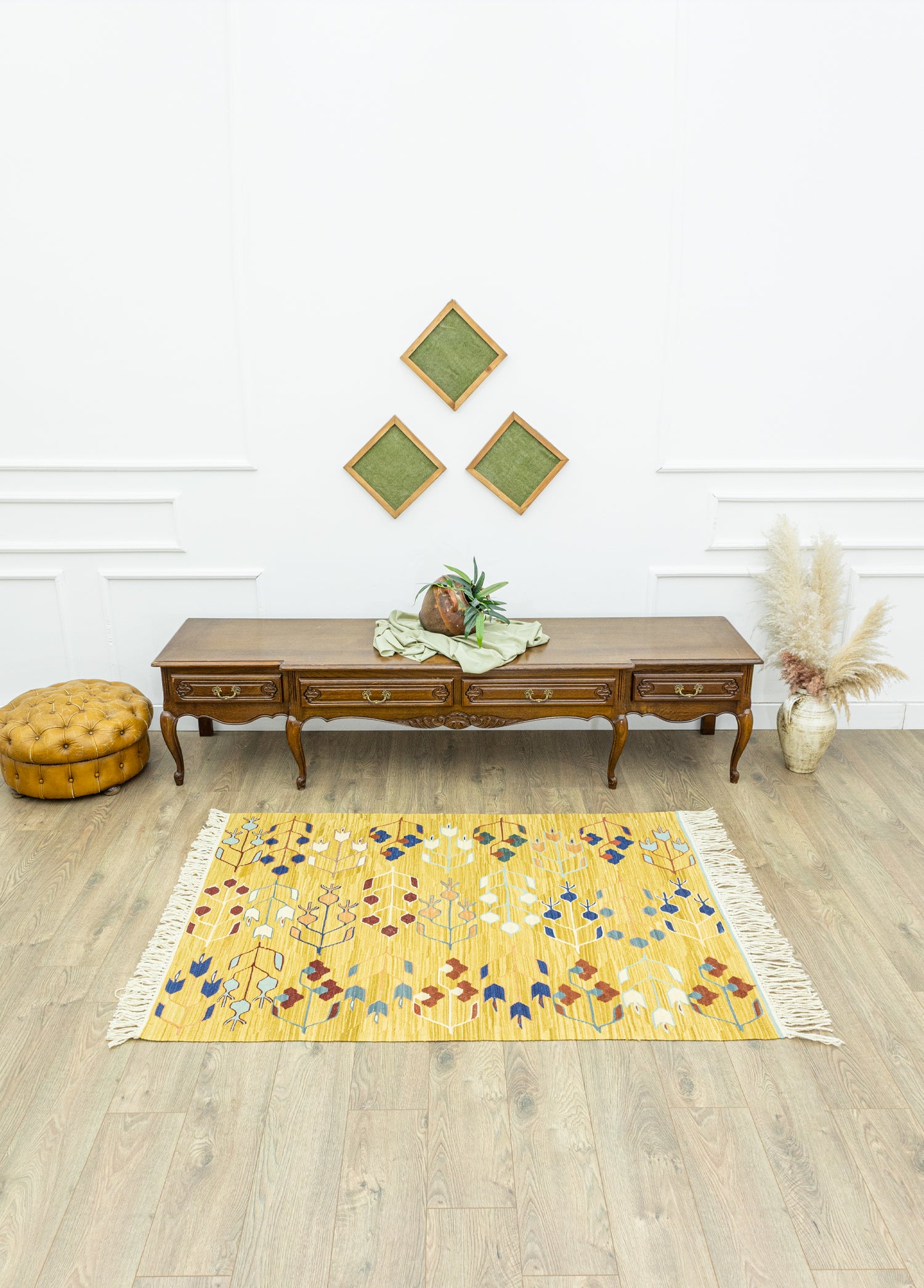 Nova El Dokuma Çiçekli Kilim 117x168 cm