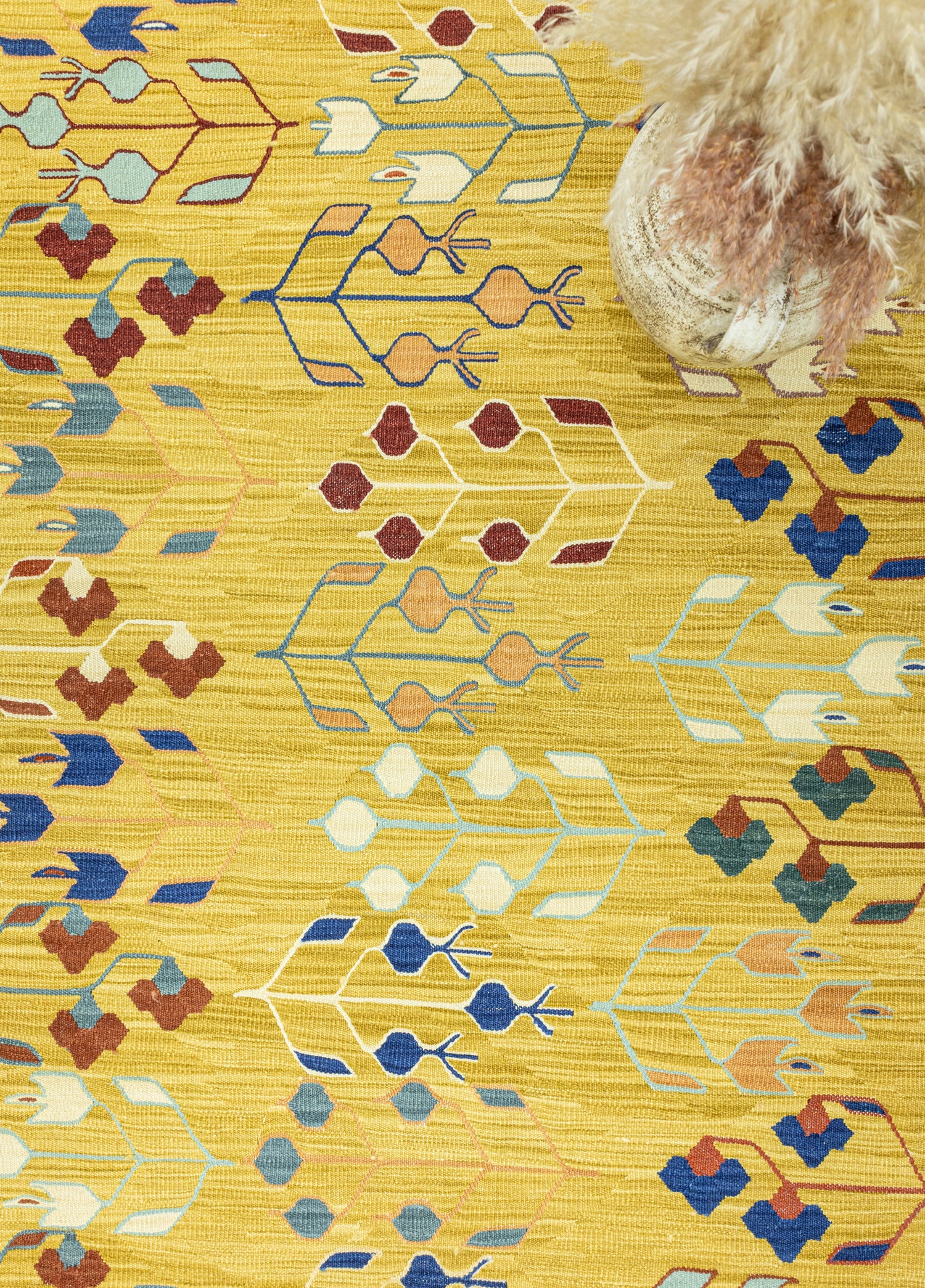 Nova El Dokuma Çiçekli Kilim 117x168 cm