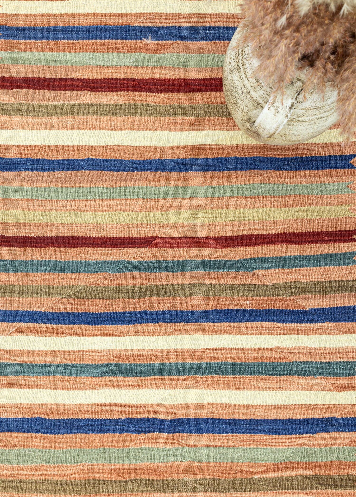 Efes Dekoratif Çubuklu Kilim 111x172 cm
