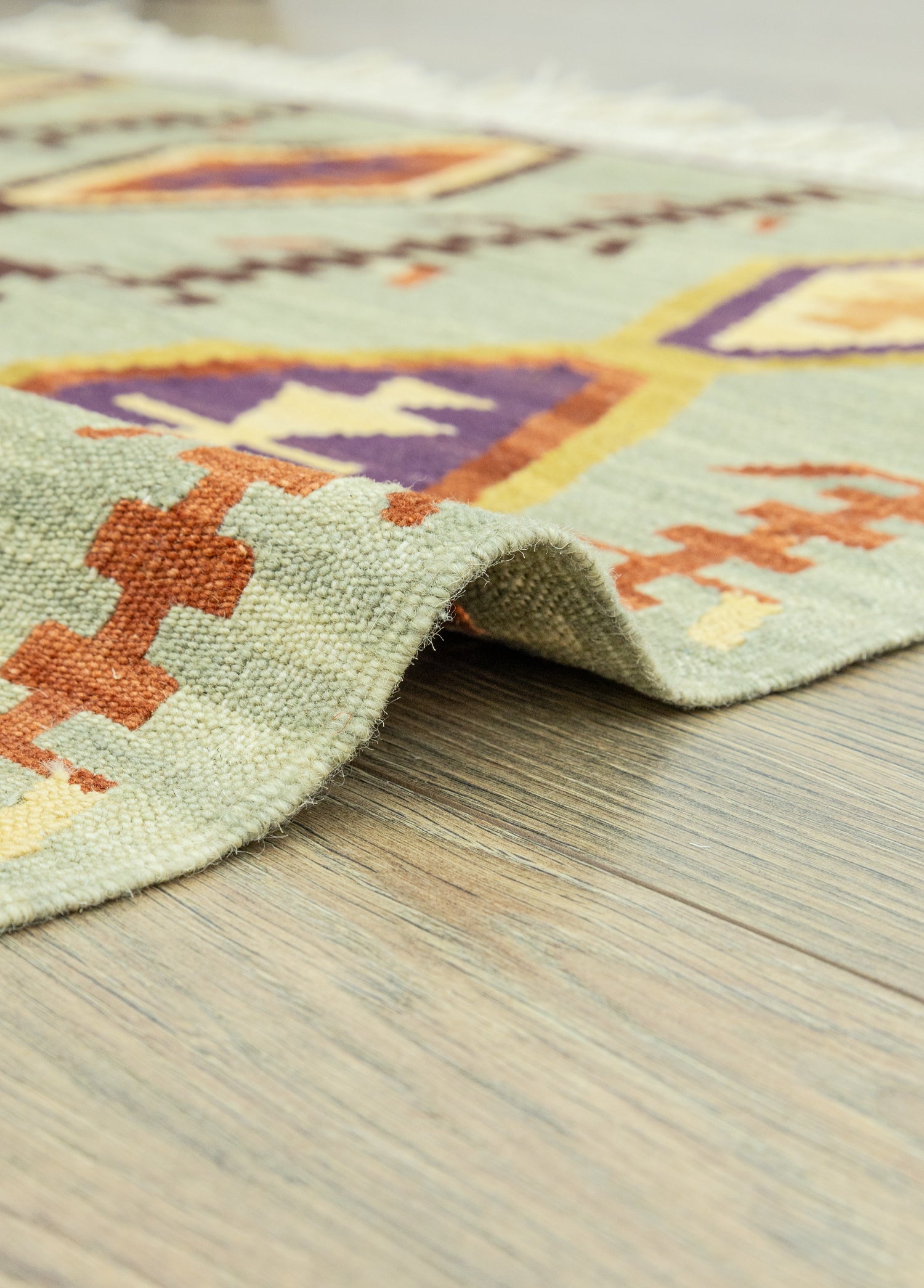 Granada Geometrik Tasarımlı Yün Kilim 117 x 174 cm