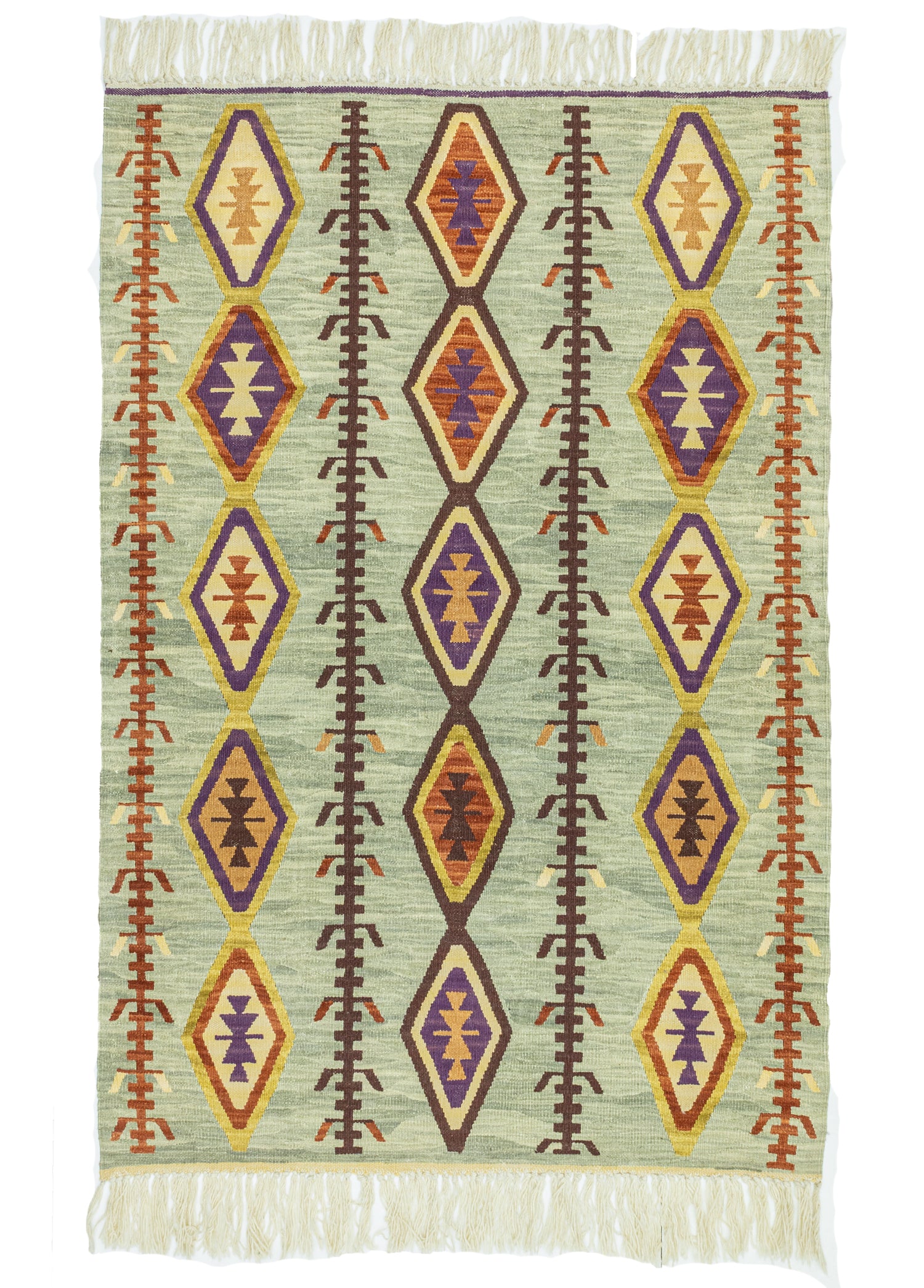 Granada Geometrik Tasarımlı Yün Kilim 117 x 174 cm