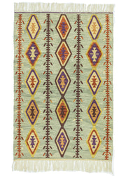 Granada Geometrik Tasarımlı Yün Kilim 117 x 174 cm