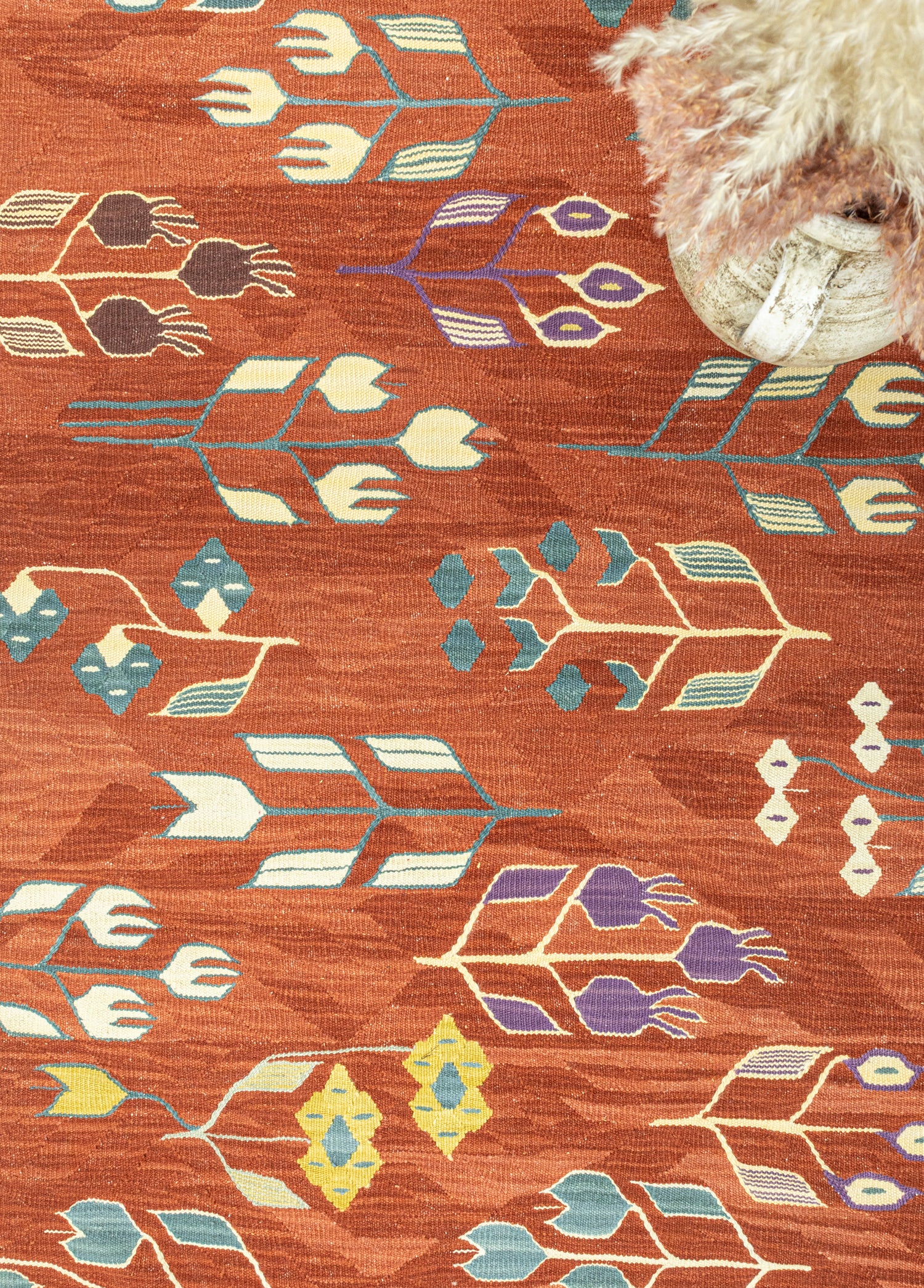 Cenker Laleli El Dokuma Kilim 117x165 cm