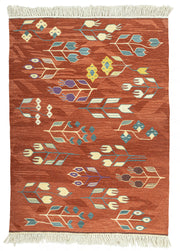 Cenker Laleli El Dokuma Kilim 117x165 cm