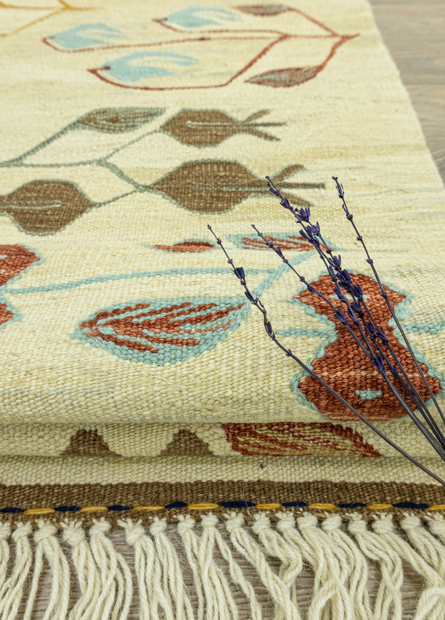 Kyadar Dekoratif El Dokuma Kilim 120x170 cm