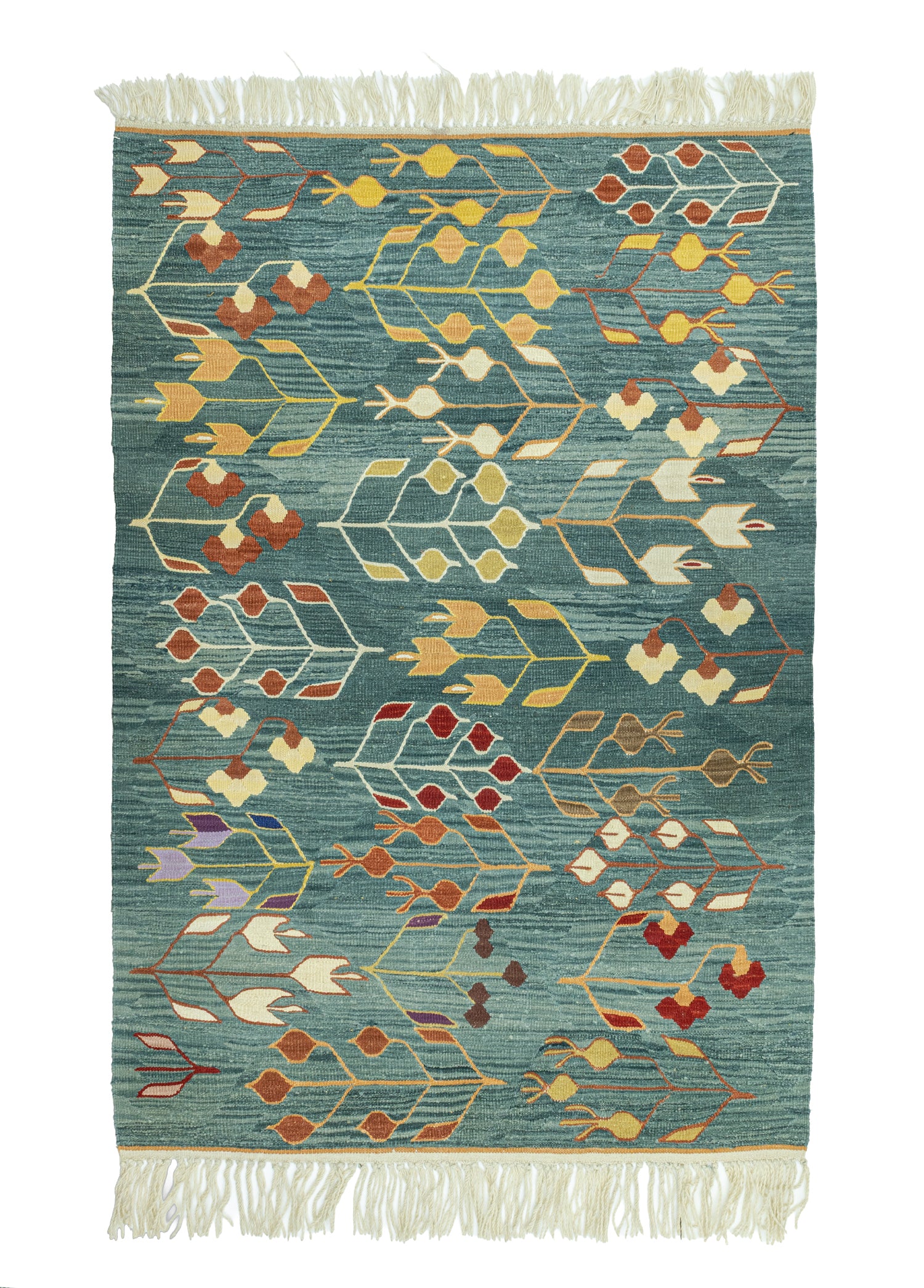 Batllo Pastel Renkli Yün Kilim 120x172 cm