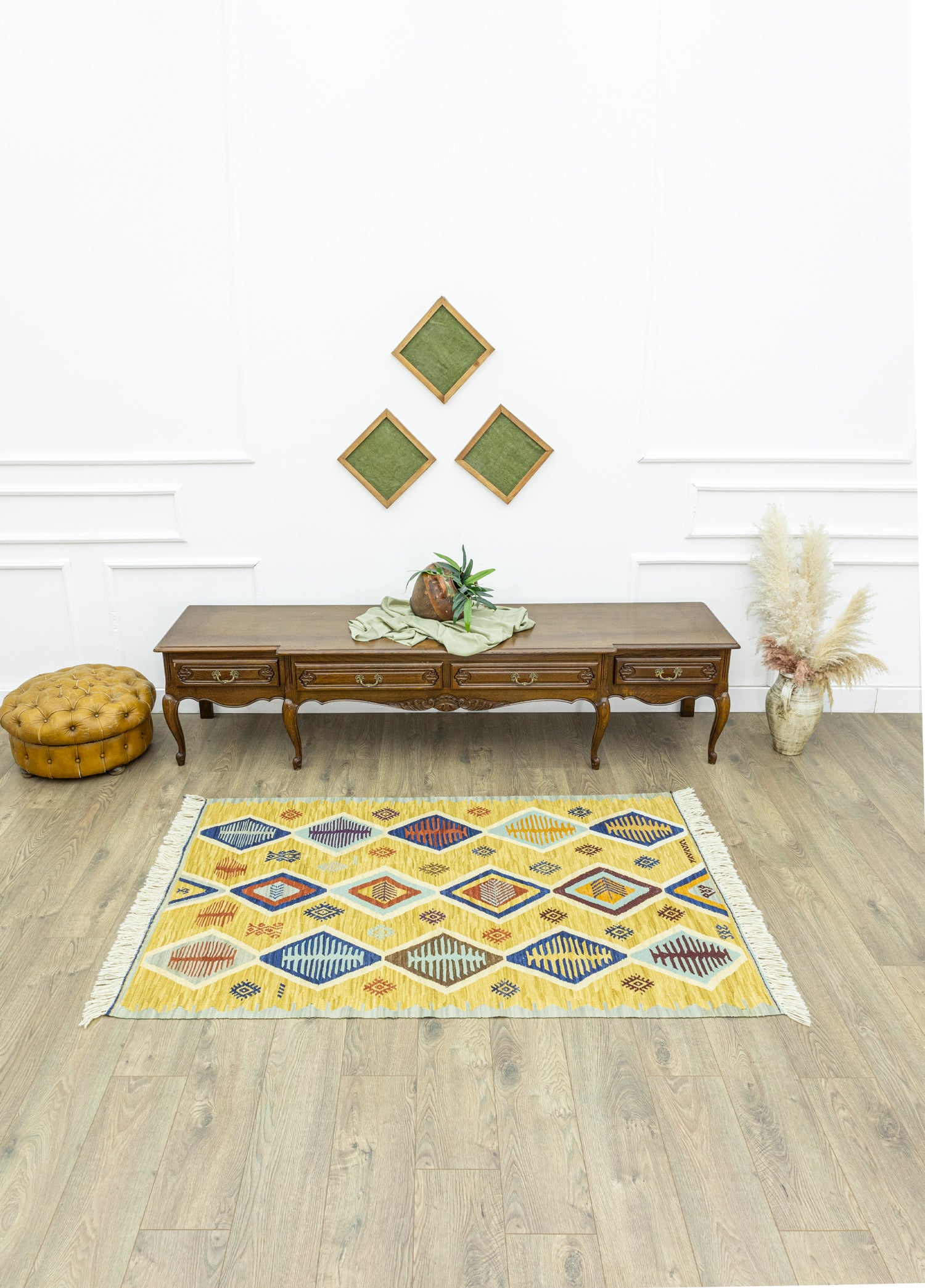 Mirva Dekoratif El Dokuma Kilim 116x180 cm
