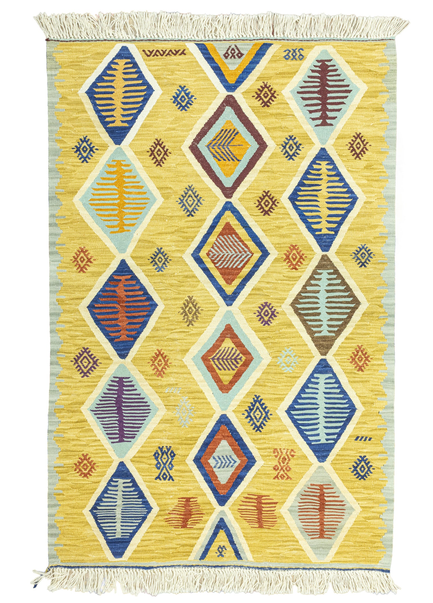 Mirva Dekoratif El Dokuma Kilim 116x180 cm