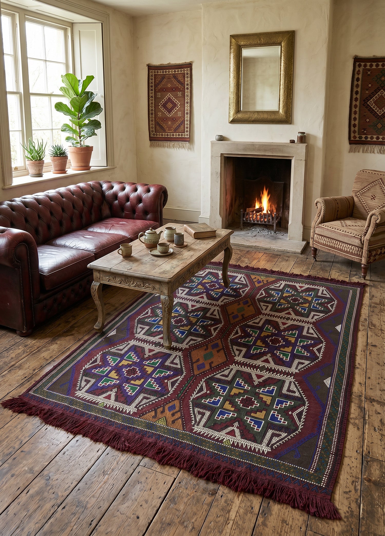 Firas El Dokuma Cicim Kilim 143x181 cm