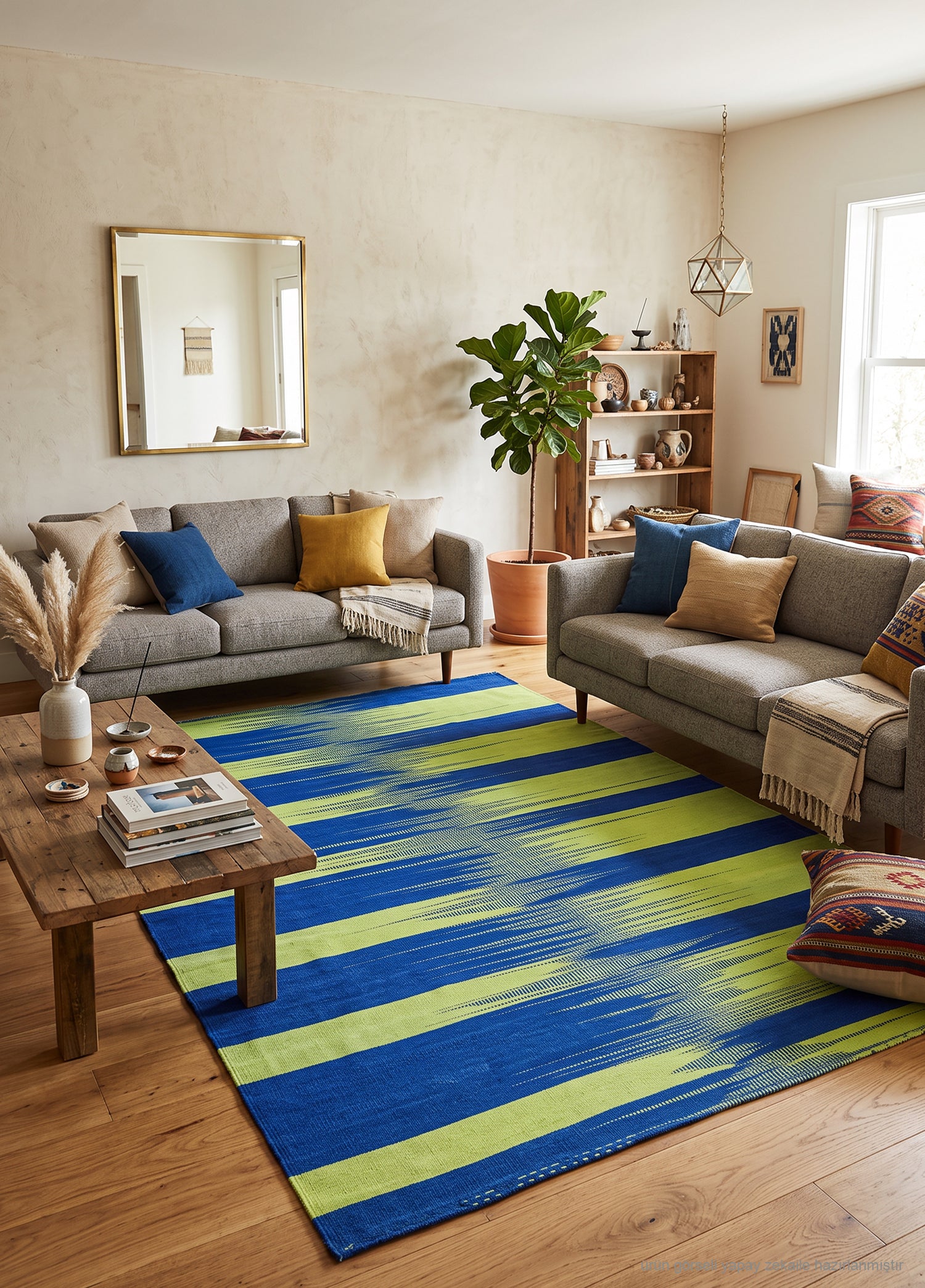 Aras Dekoratif El Dokuma Kilim 174x260 cm
