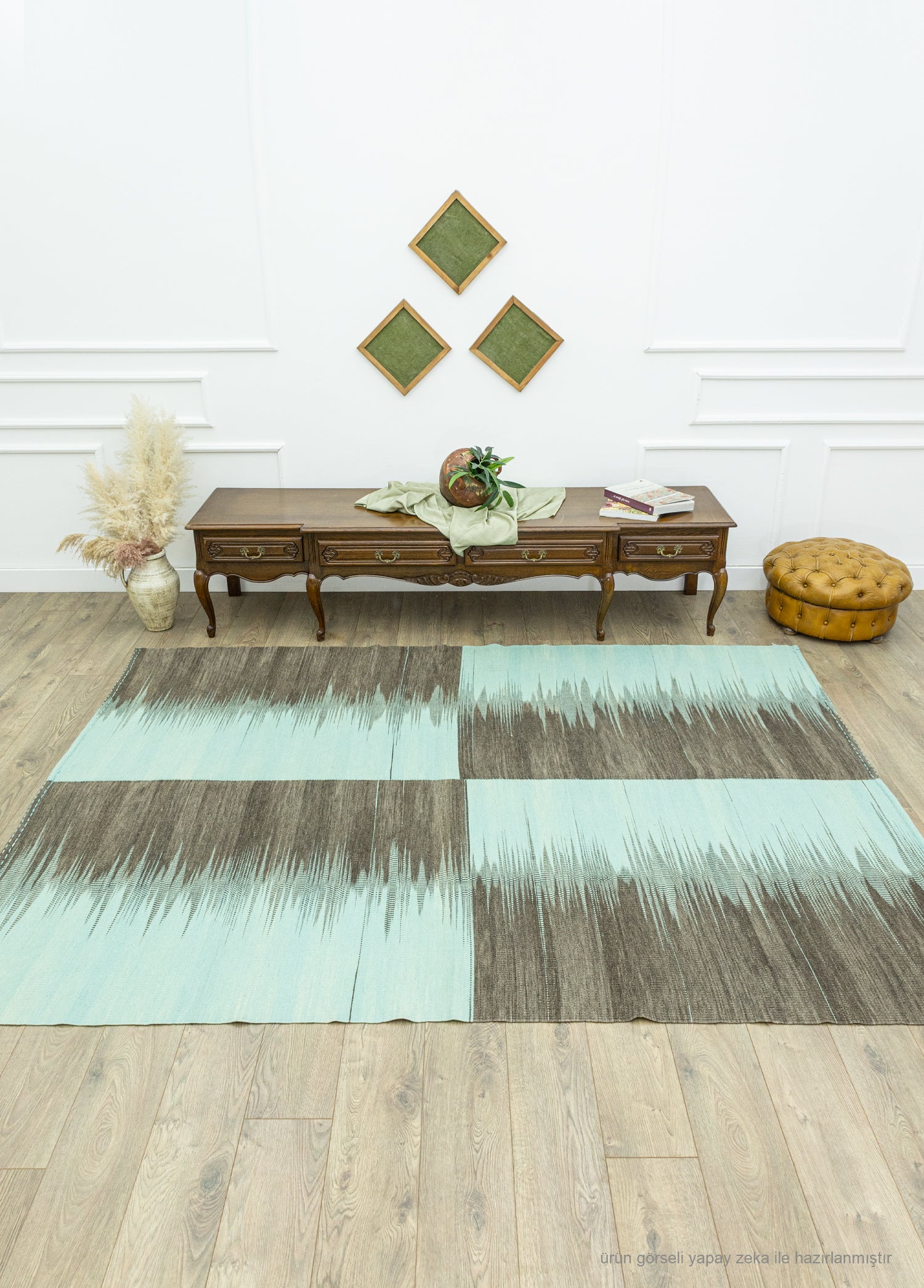 Alvin Soyut El Dokuma Kilim 200x282 cm