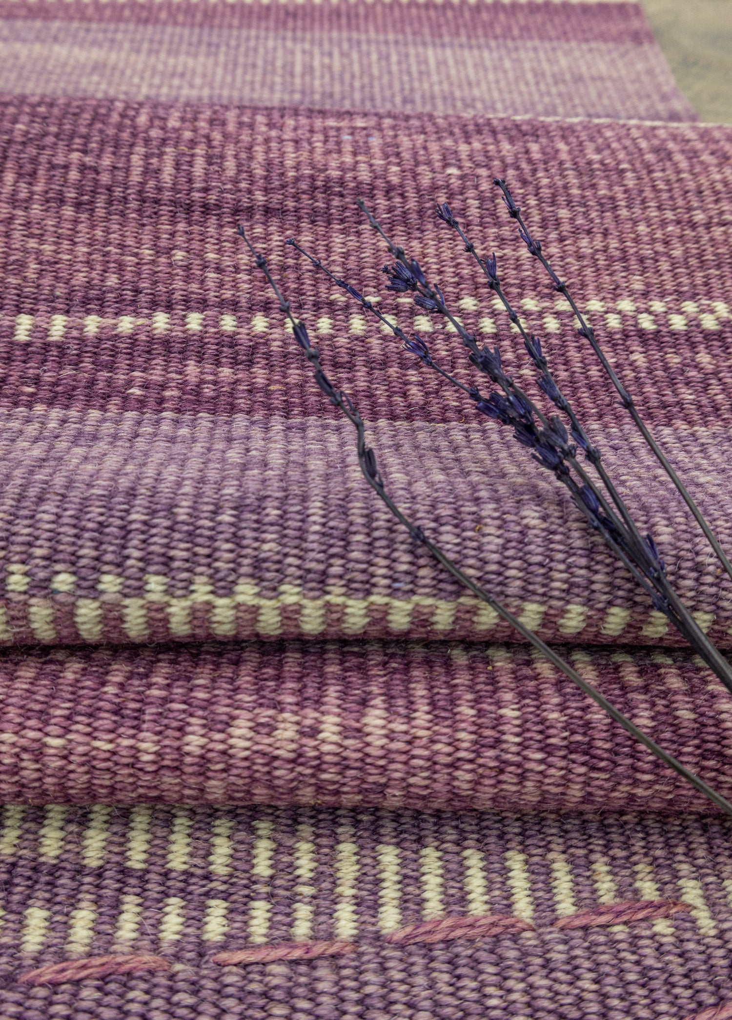 Lilac Dekoratif  El Dokuma Kilim 203x277 cm