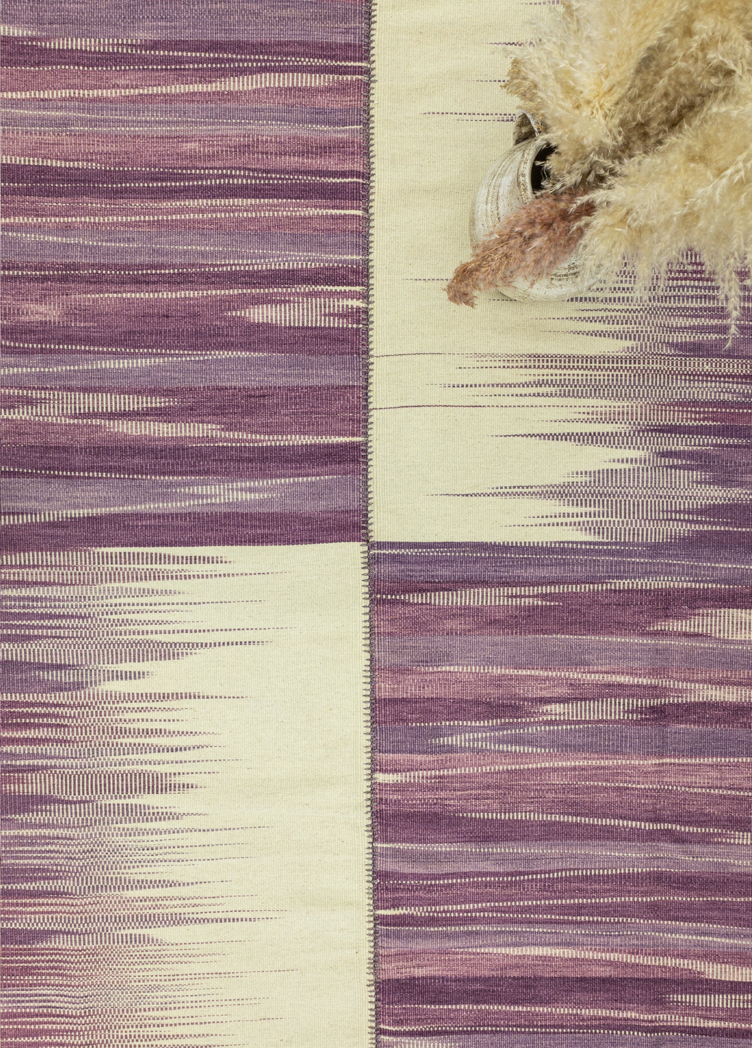 Lilac Dekoratif  El Dokuma Kilim 203x277 cm