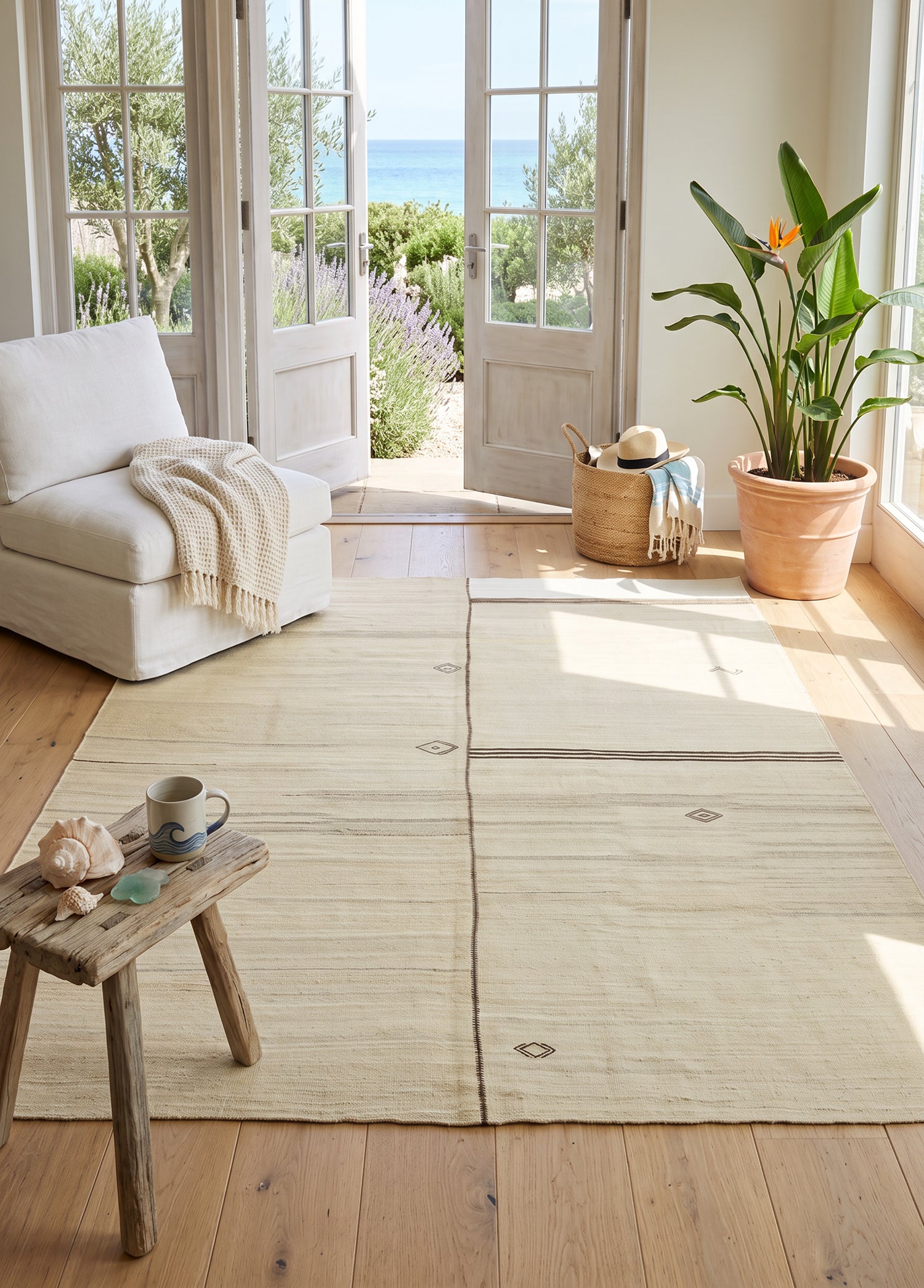 Solara Dekoratif Yün Haba Kilim 317x373 cm